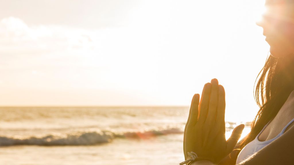 méditation plage