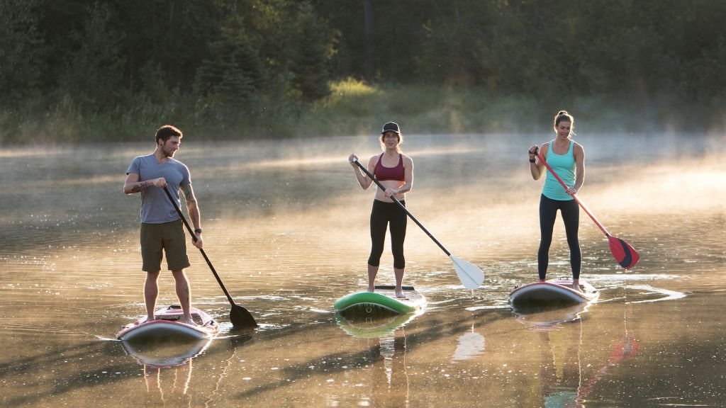 Paddle en hiver