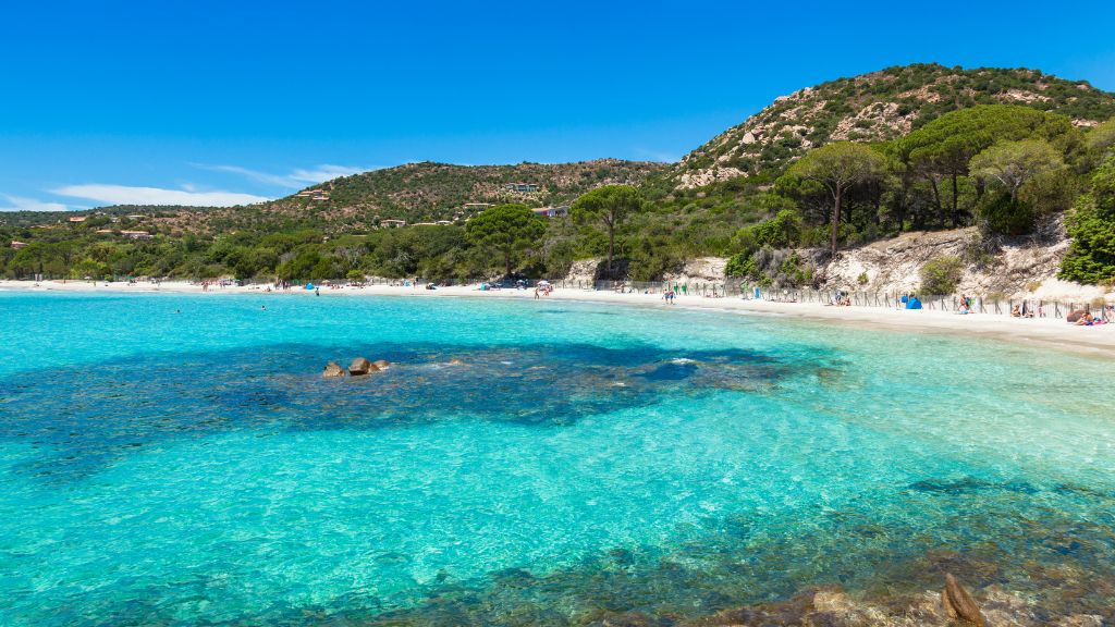 Plage corse