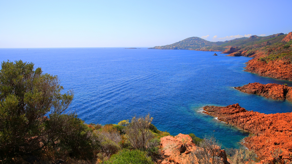 red rocks & turquoise waters